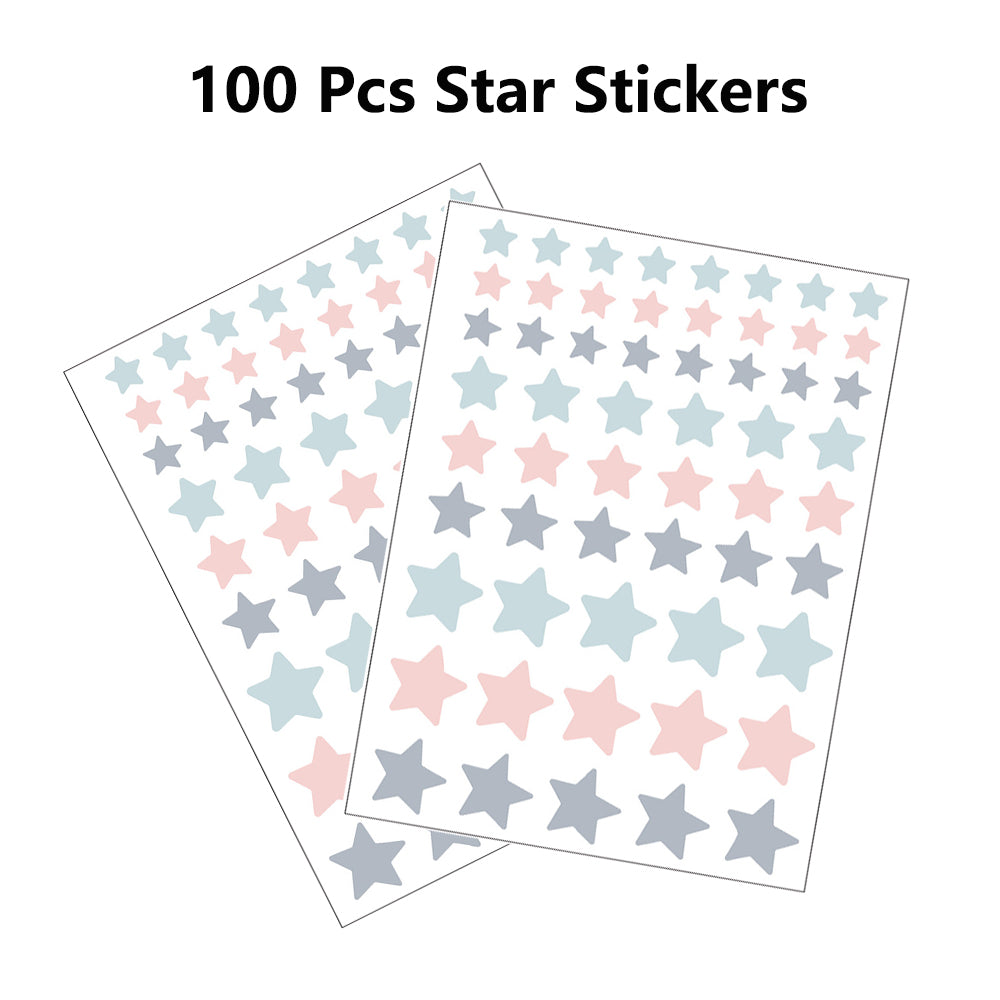 100 Pcs Colorful Star Stickers