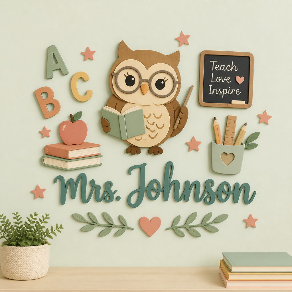 Personalised Back to School Name Sign