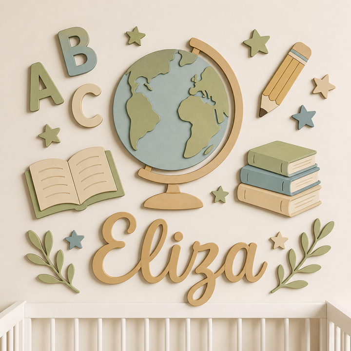 Personalised Back to School Name Sign