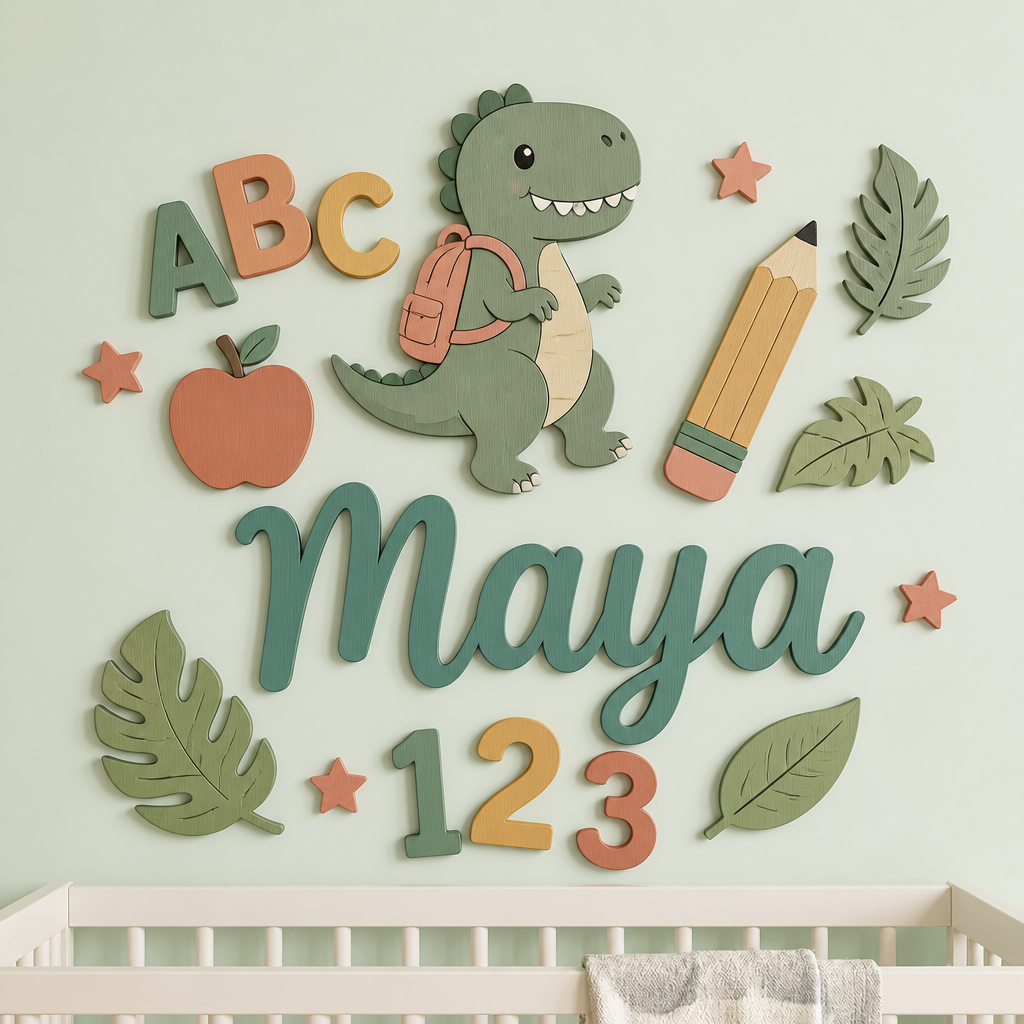 Personalised Back to School Name Sign