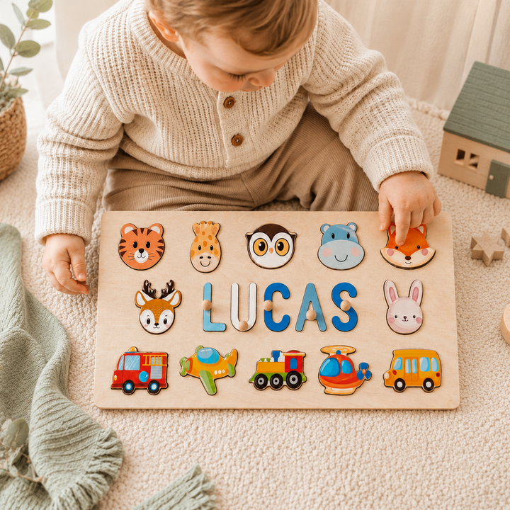 Personalised Wooden Name Puzzle