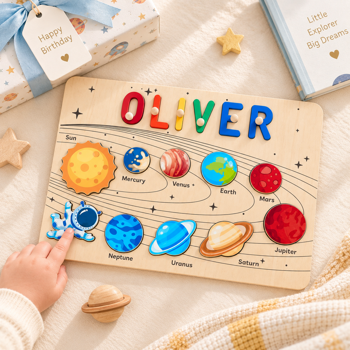 Personalised Planet Name Puzzle
