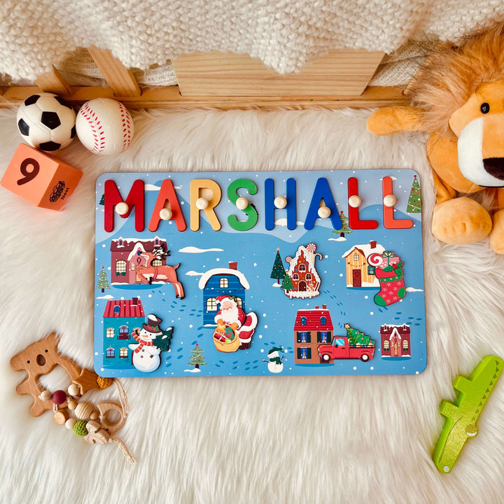 Personalised Christmas Name Puzzle