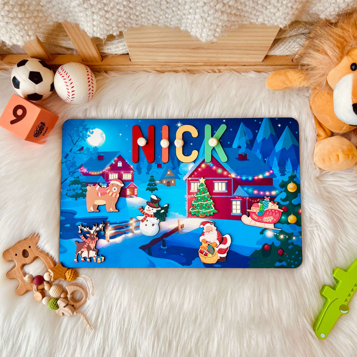 Personalised Christmas Name Puzzle
