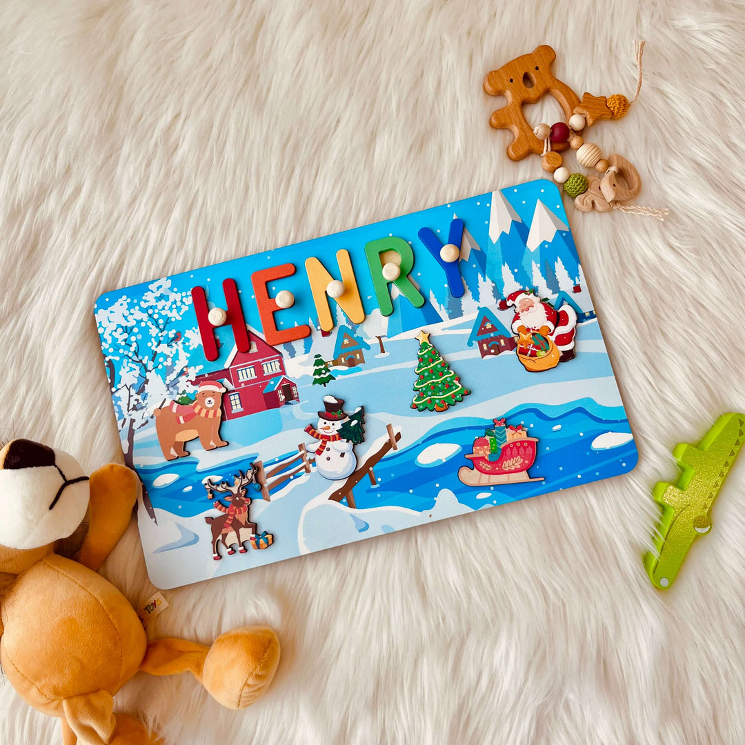 Personalised Christmas Name Puzzle