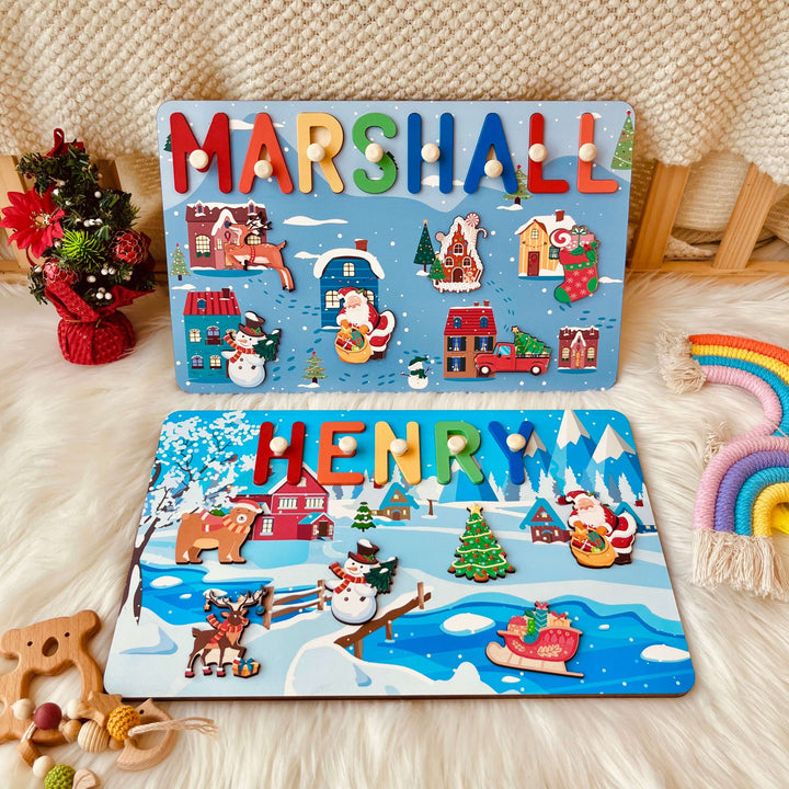 Personalised Christmas Name Puzzle