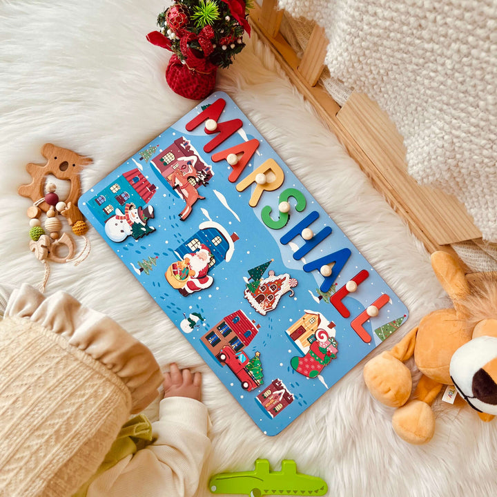 Personalised Christmas Name Puzzle