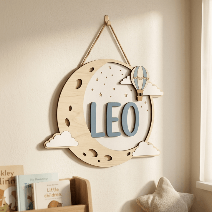 Personalised Kids Name Sign for Door & Wall