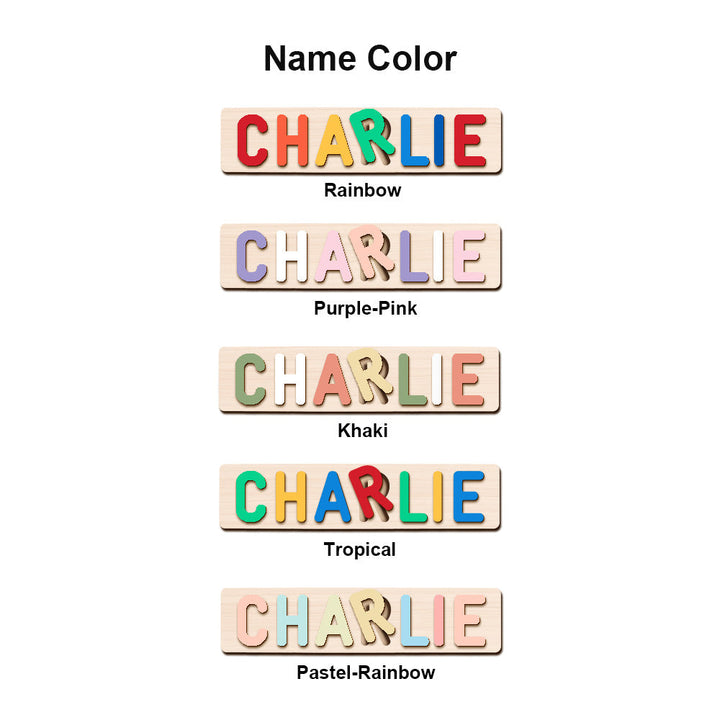 Personalised Christmas Name Puzzle