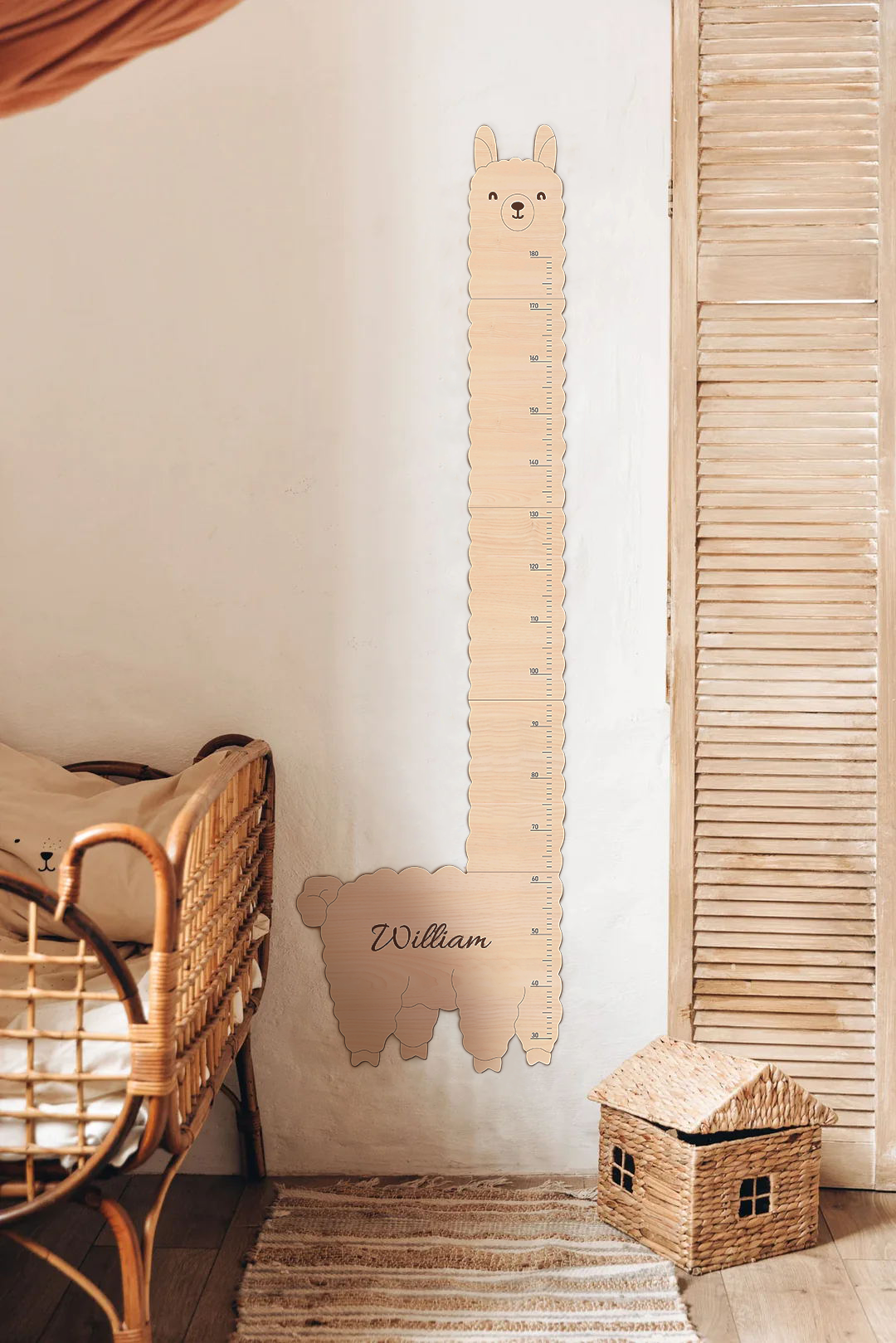 Personalized Wooden Baby Growth Chart