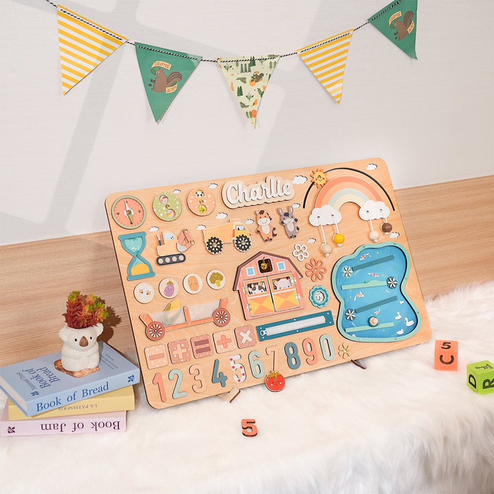 Personalised Montessori Busy Board