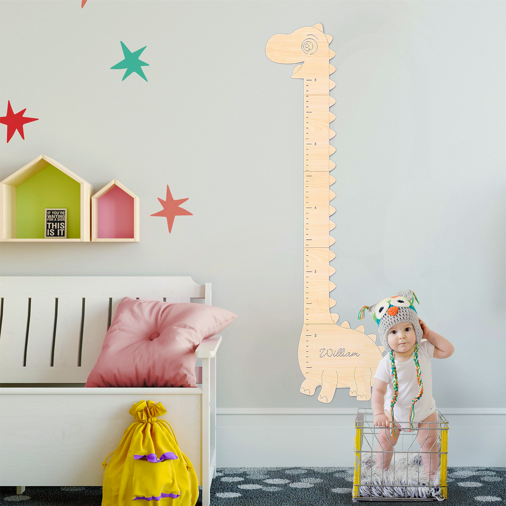 Personalized Wooden Baby Growth Chart