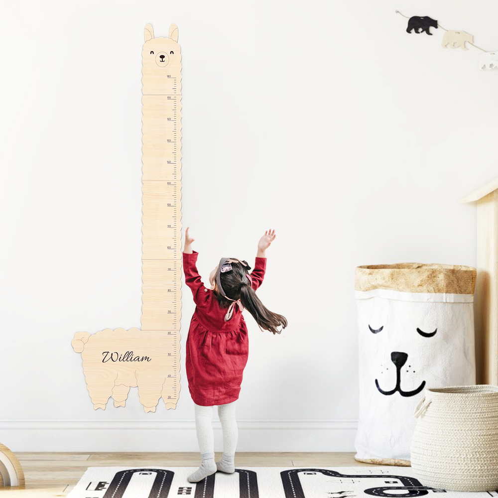 Personalized Wooden Baby Growth Chart