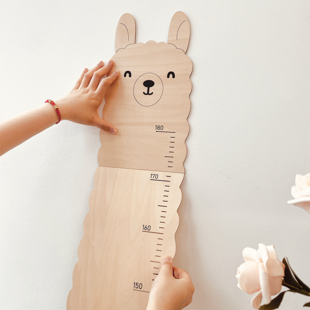 Personalized Wooden Baby Growth Chart - Detail 1