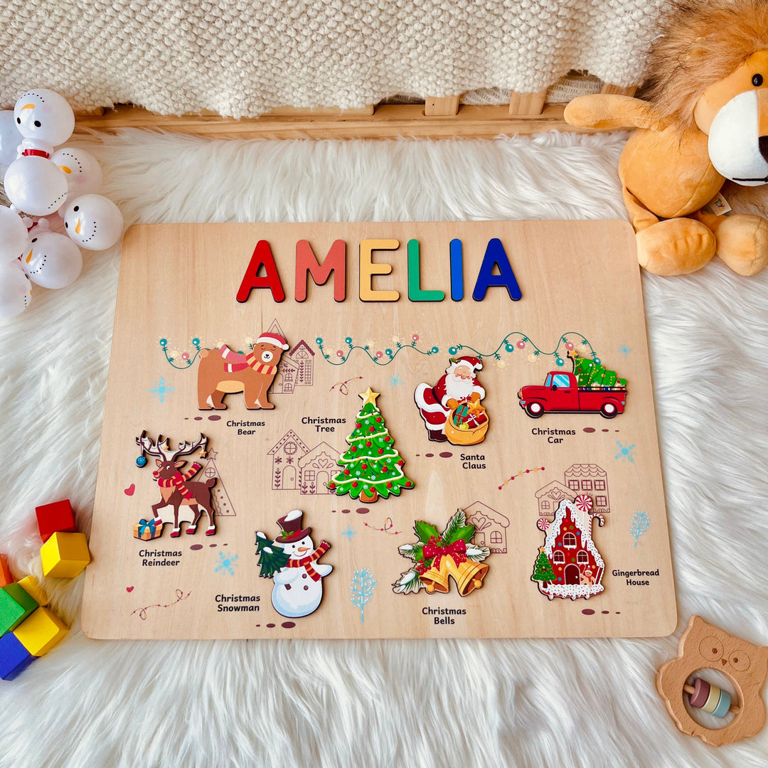 Personalised Christmas Name Puzzle