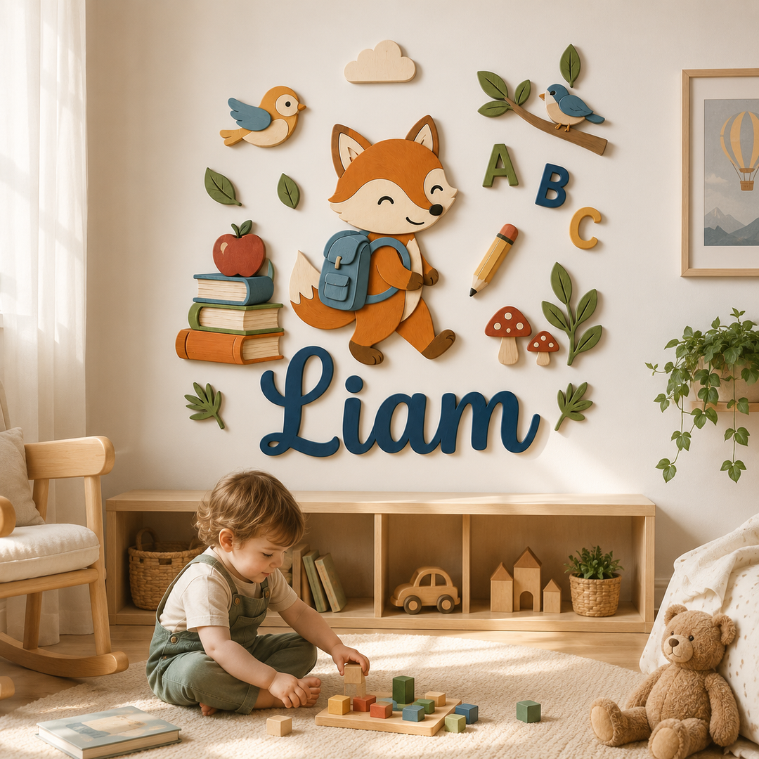Personalised Back to School Name Sign