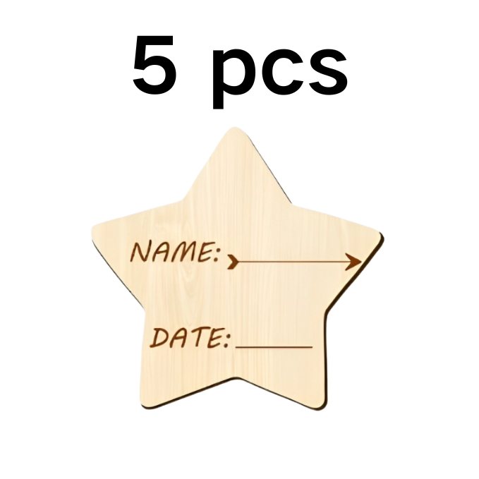 Star Growth Chart Marker (5 pcs)