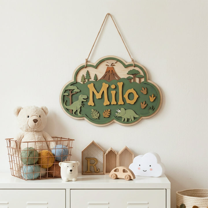 Personalised Kids Name Sign for Door & Wall