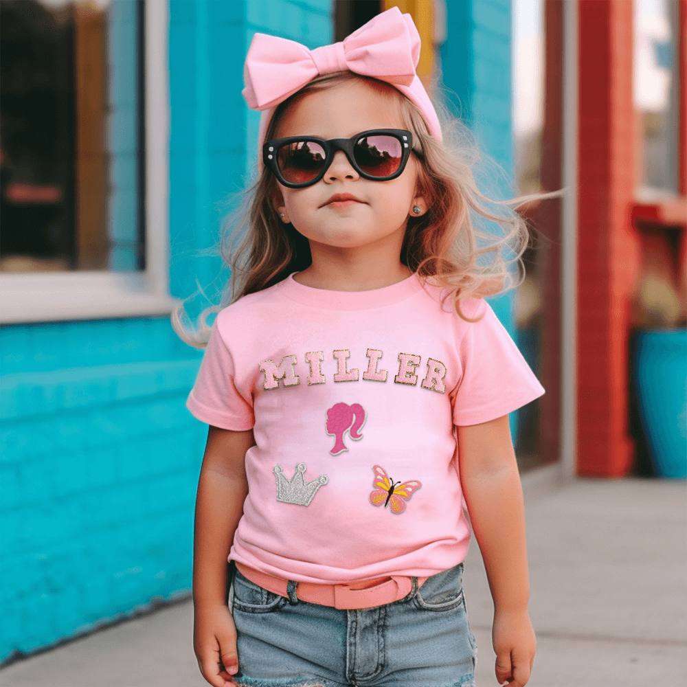 Personalised Patch T-shirt for Kids