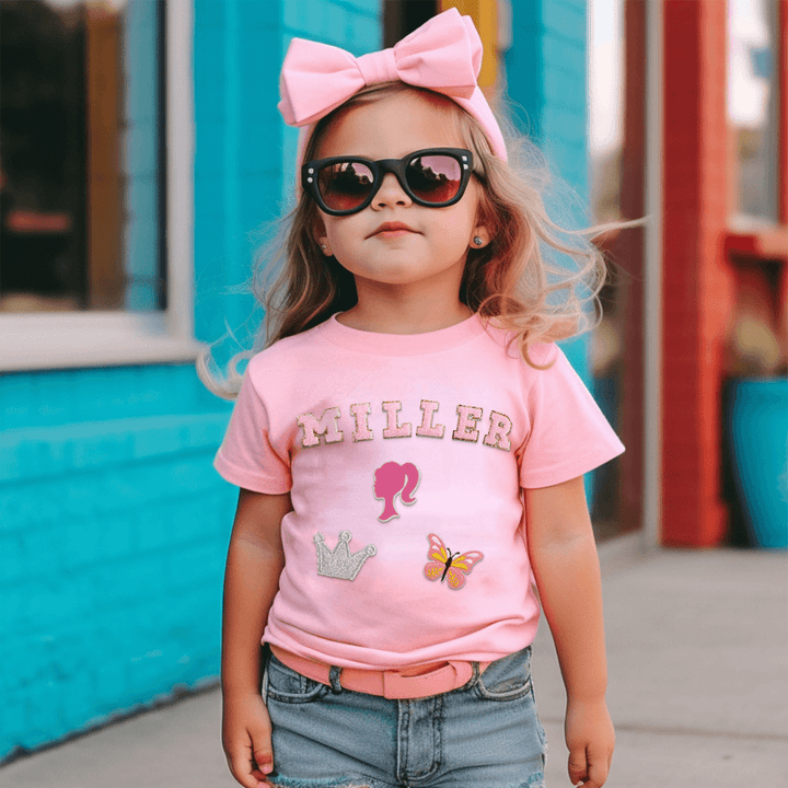 Personalised Patch T-shirt for Kids