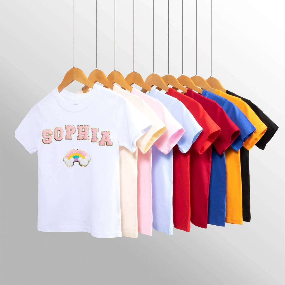 Personalised Patch T-shirt for Kids