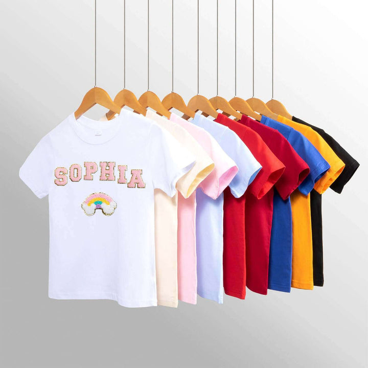 Personalised Patch T-shirt for Kids