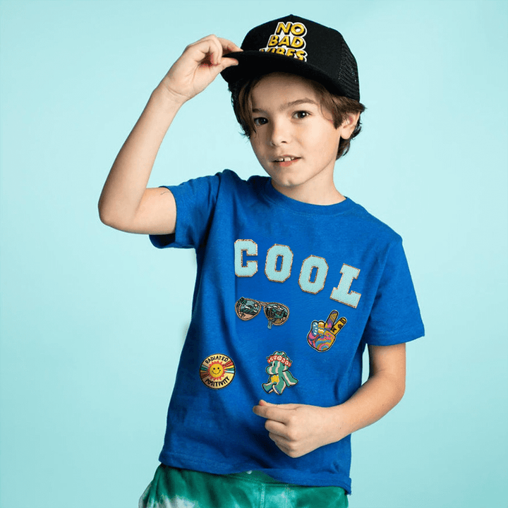 Personalised Patch T-shirt for Kids