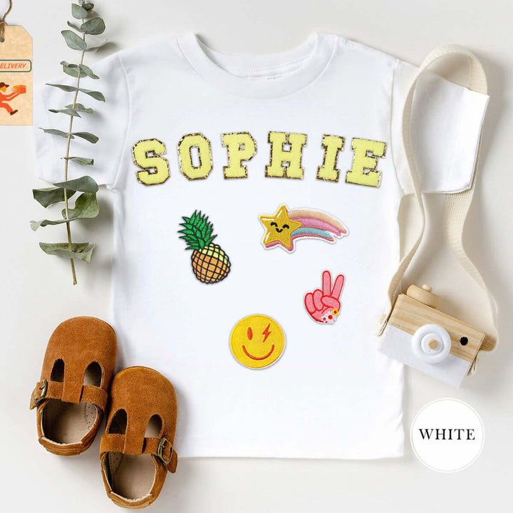 Personalised Patch T-shirt for Kids