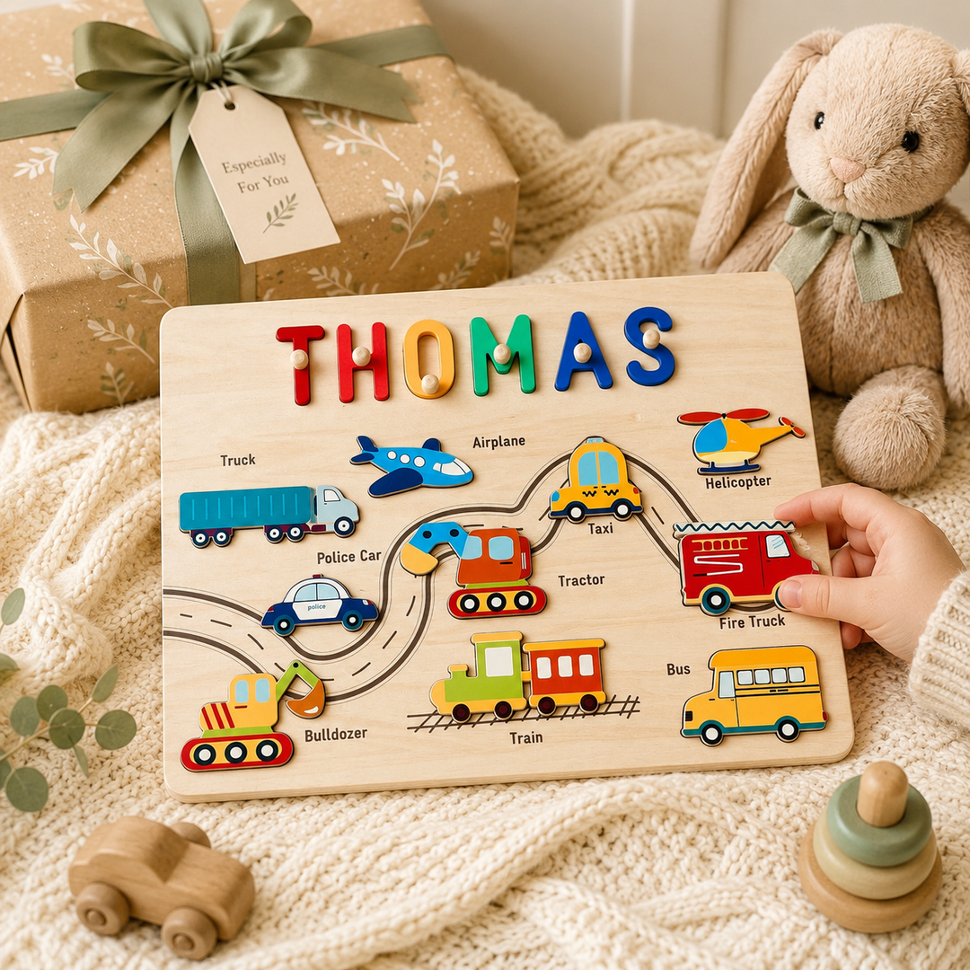 Personalised Traffic Name Puzzle