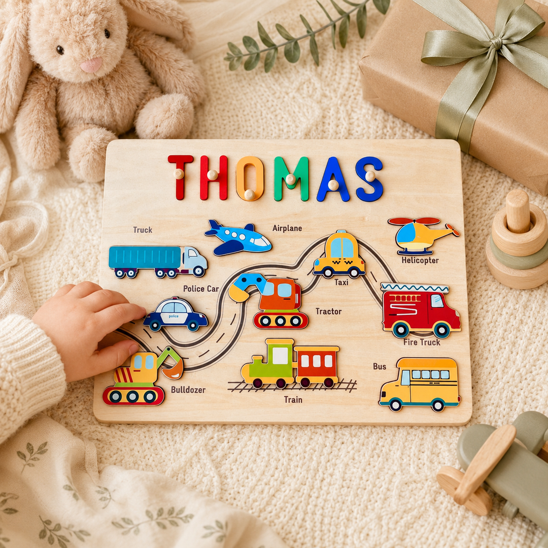 Personalised Traffic Name Puzzle