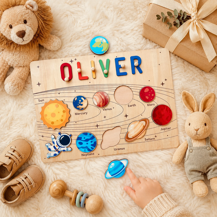 Personalised Planet Name Puzzle