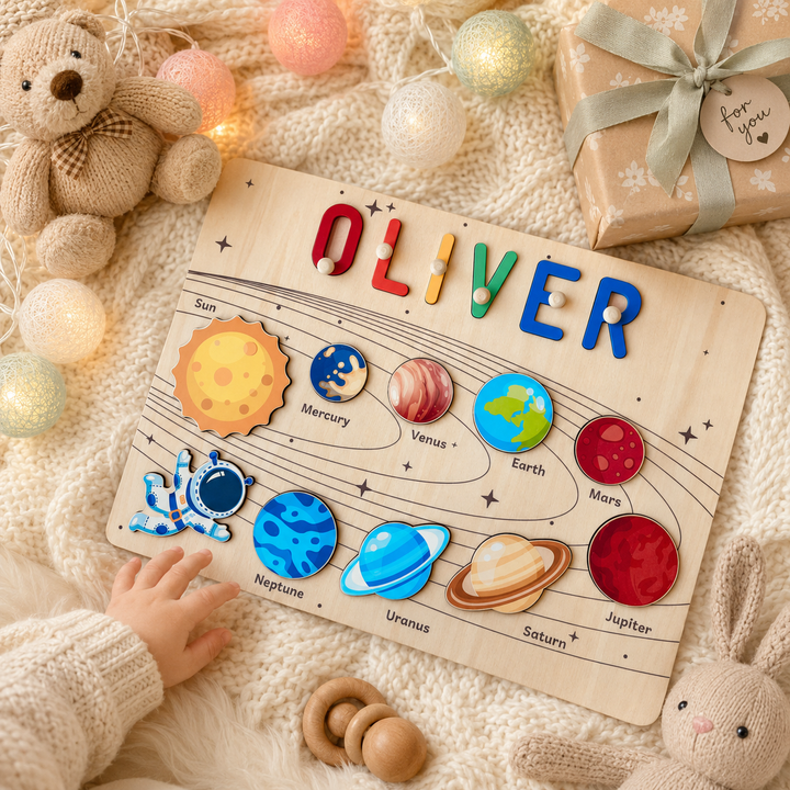 Personalised Planet Name Puzzle