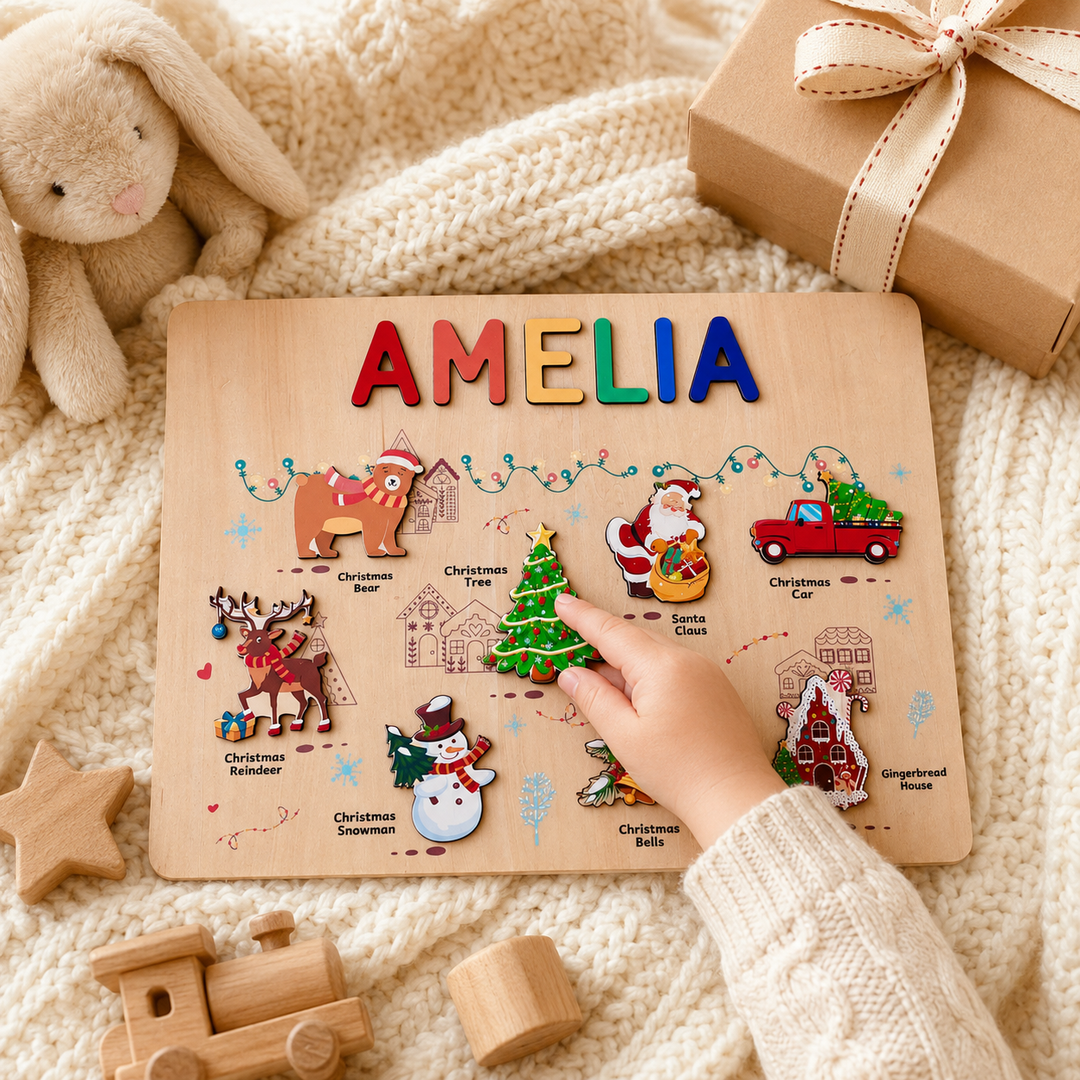 Personalised Christmas Name Puzzle