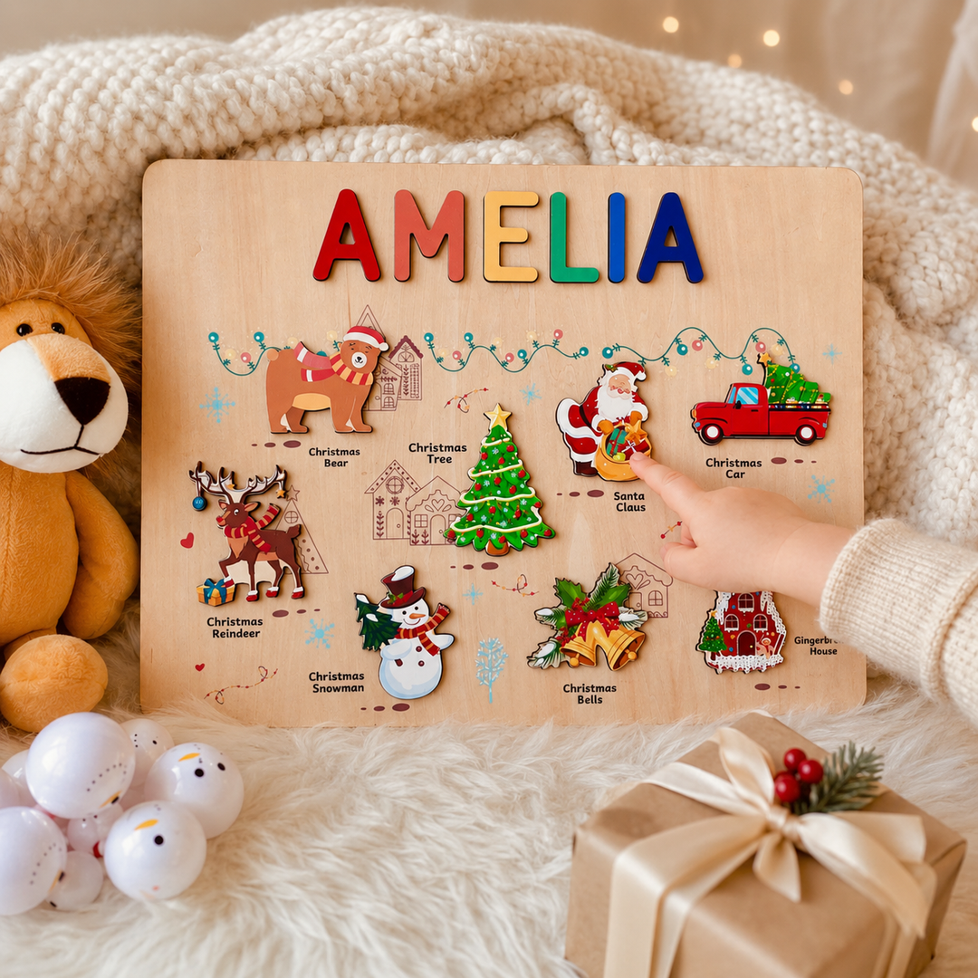 Personalised Christmas Name Puzzle