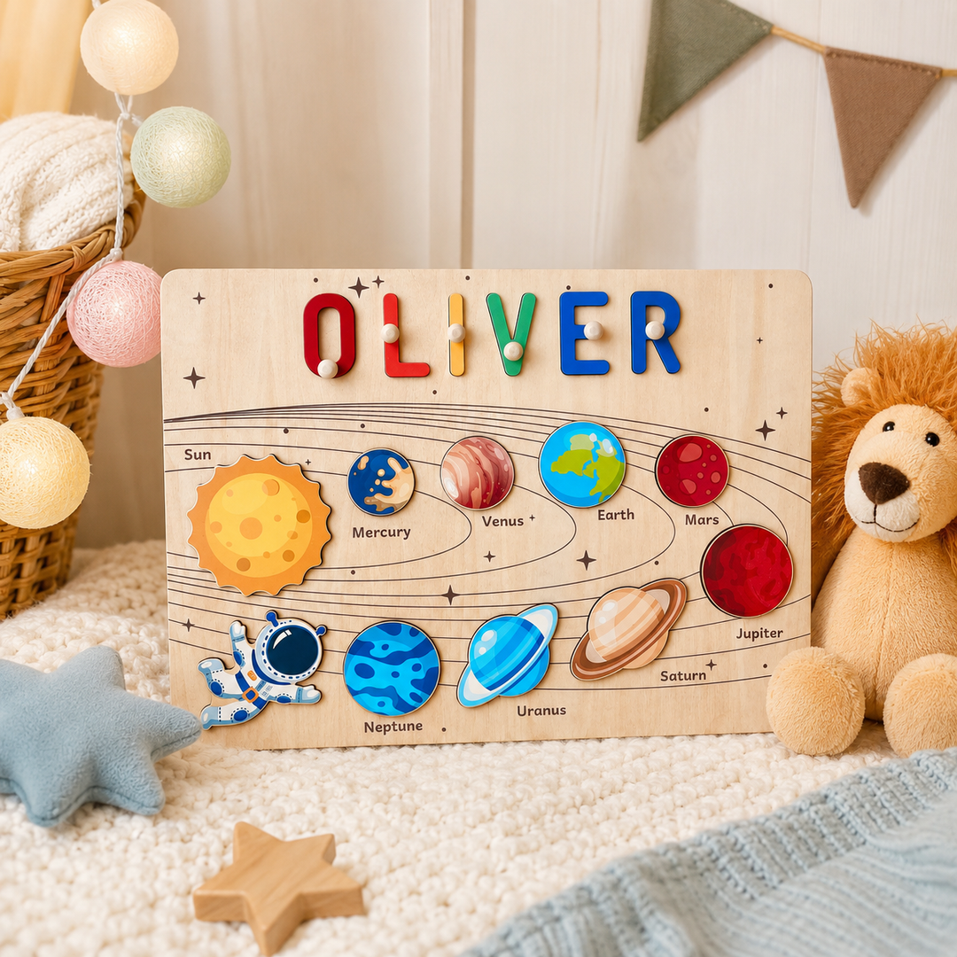 Personalised Planet Name Puzzle