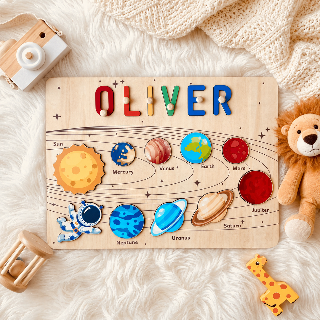 Personalised Planet Name Puzzle