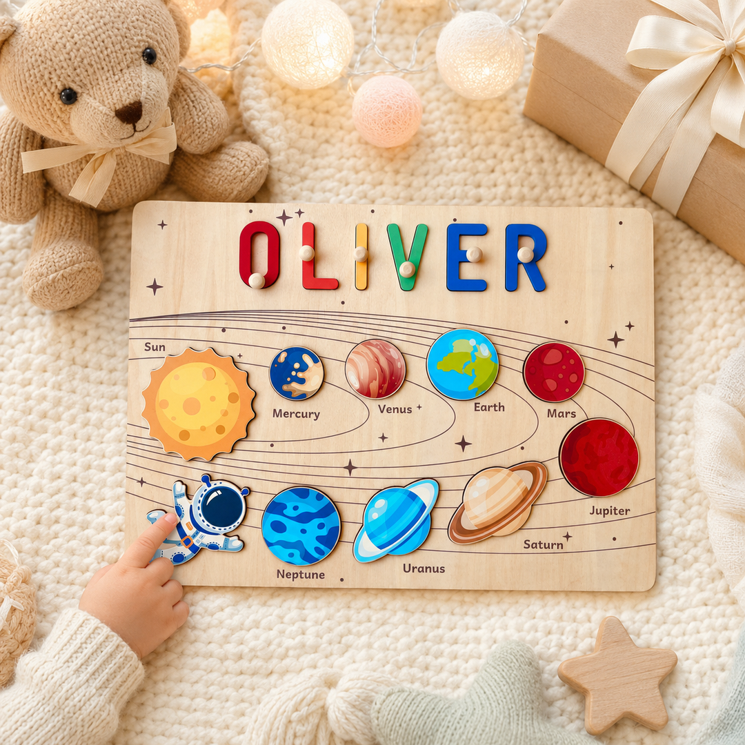 Personalised Planet Name Puzzle