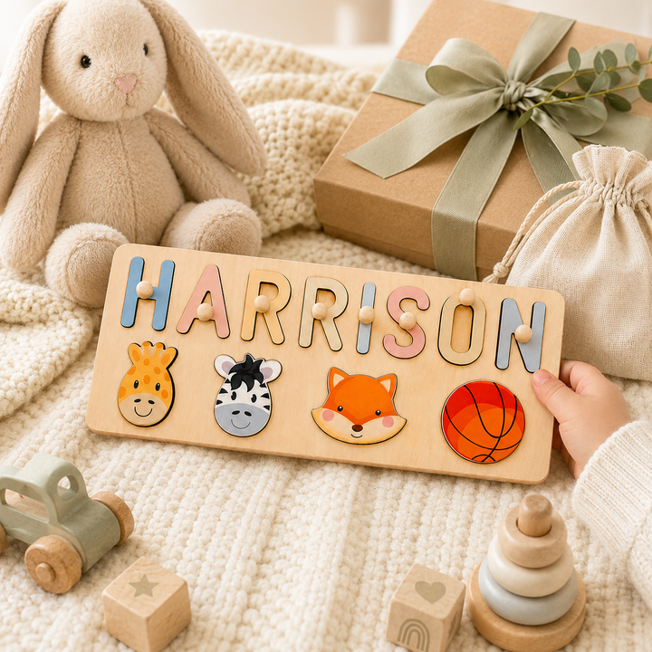 Personalised Wooden Name Puzzle