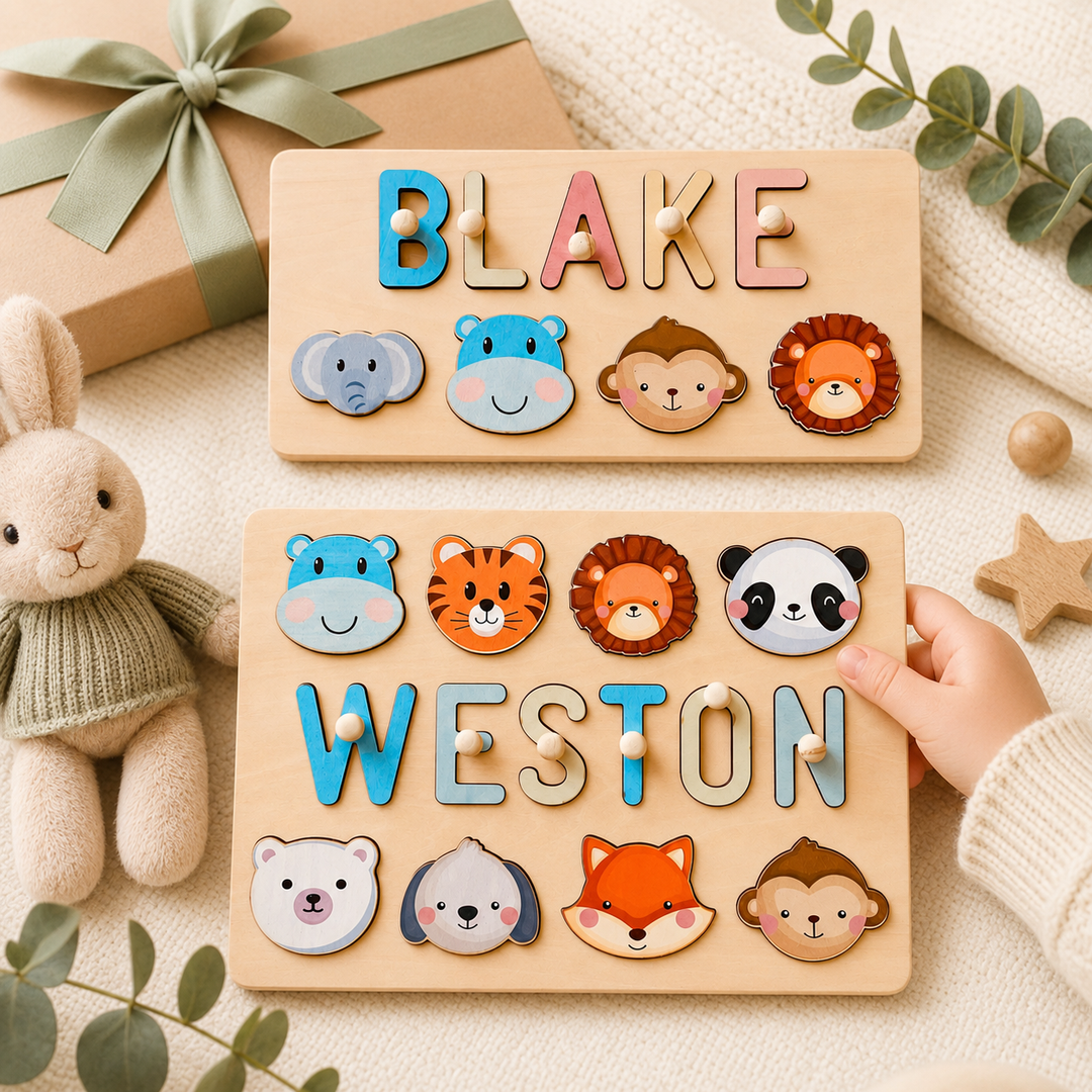 Personalised Wooden Name Puzzle