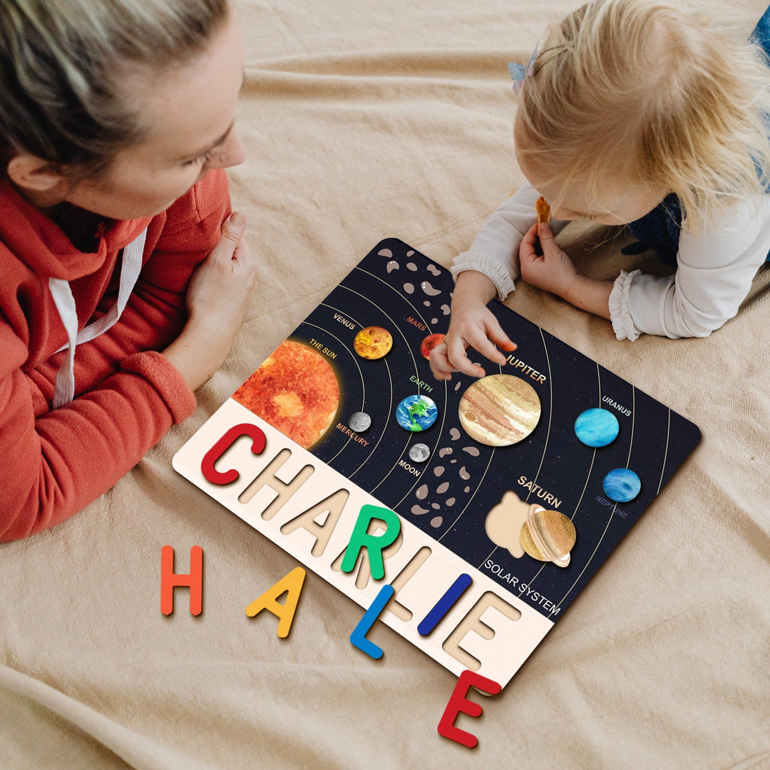 Solar System Series Personalised Name Puzzles