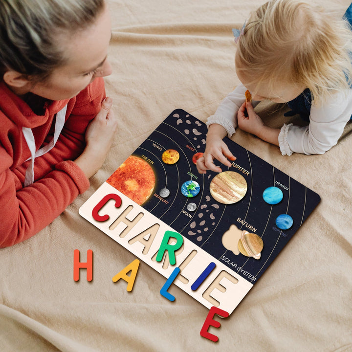 Solar System Series Personalised Name Puzzles