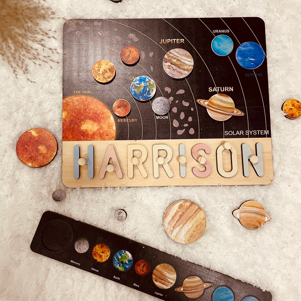 Solar System Series Personalised Name Puzzles