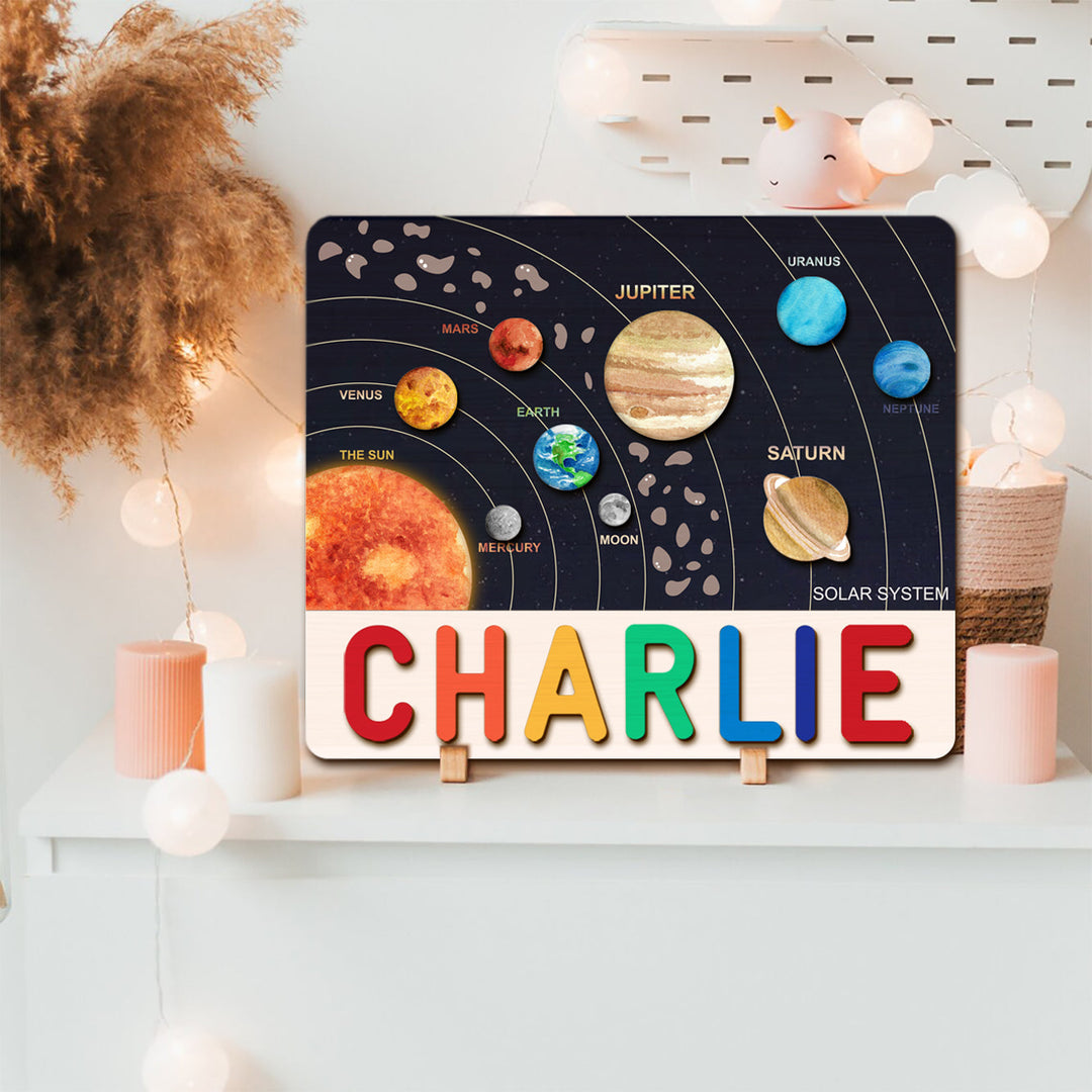 Solar System Series Personalised Name Puzzles