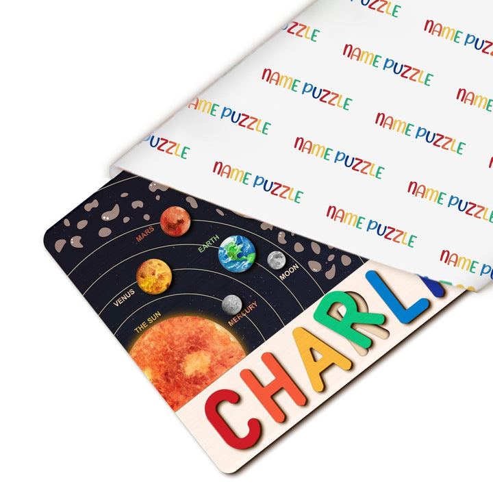 Solar System Series Personalised Name Puzzles