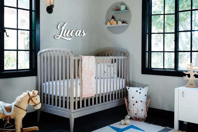 Personalised Wooden Name Sign for Wall Decor