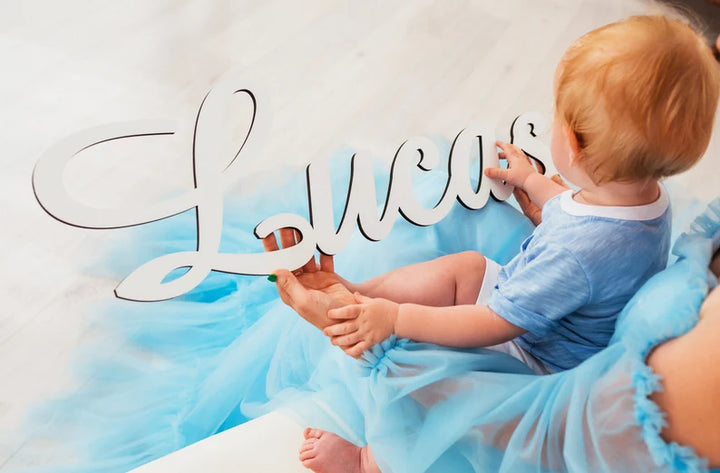 Personalised Wooden Name Sign for Wall Decor