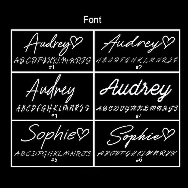 Custom Name Neon Sign For Kids