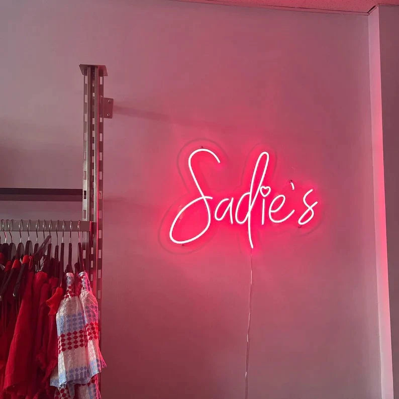 Custom Name Neon Sign For Kids
