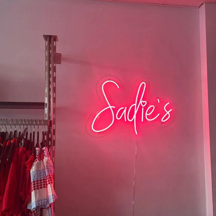 Custom Name Neon Sign For Kids