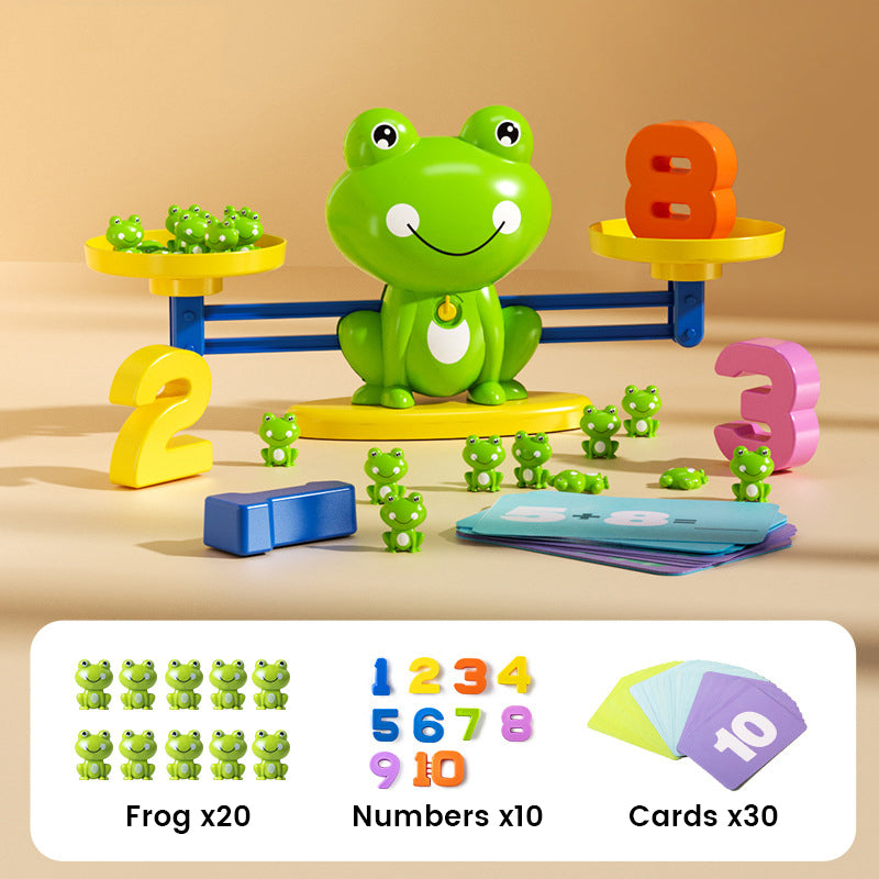 Montessori Frog Math Scale For Baby